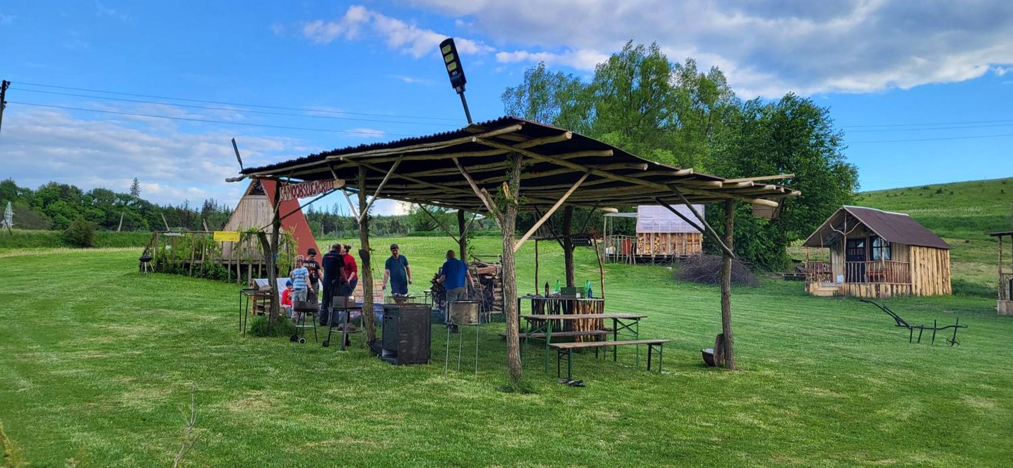 Altana Letnia Nr1 - Herbergerowka Agroturystyka Na Wsi Duszniki Zdrój Buitenkant foto
